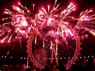 Happy new year in London 2006