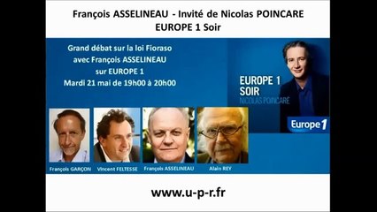 François Asselineau? Europe 1 -  Débat sur la loi Fioraso