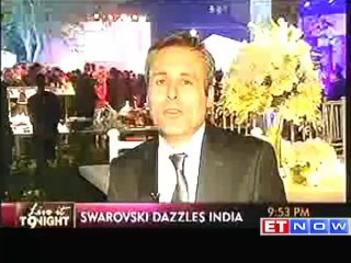 Live it: Swarovski dazzles India