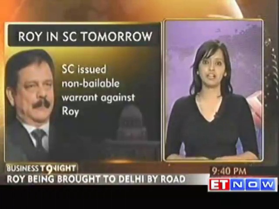 Subrata Roy to be produced before SC tomorrow