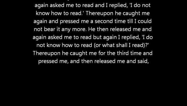 Hadith 3, Book of Revelation, Sahih Bukhari, Prophet Muhammad PBUH