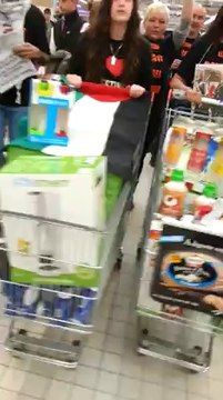 BDS carrefour Montpellier le 1 Mars 2014 Opération réussi