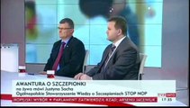 Awantura o szczepionki i opinia Justyny Sochy ze STOP NOP na temat szczepień (27.02.2014)