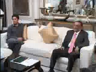 PPP members calls on President Zardari at Bilawal House
