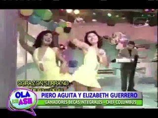 La primera aparición de Edita Guerrero y Corazón Serrano en televisión