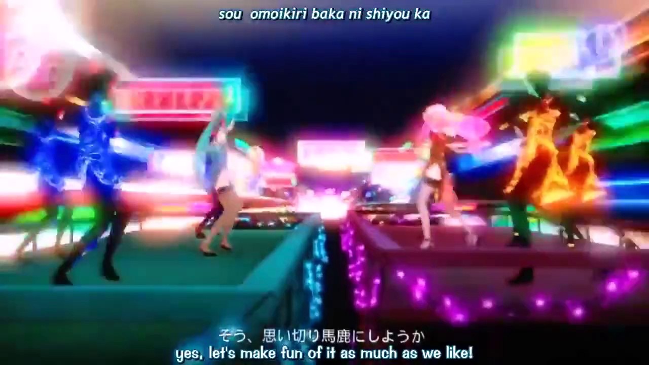 World's End Dance hall Hatsune Miku & Megurine Luka - Project DIVA F