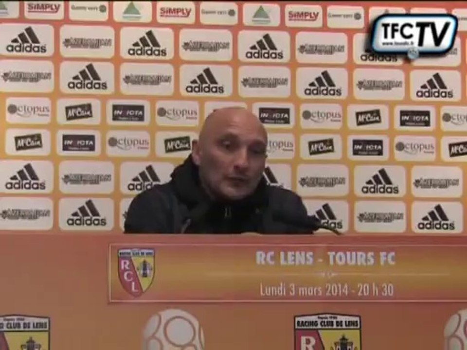 RC Lens - Tours FC : 2-2 "Un match qui laisse des regrets" (O. Pantaloni)