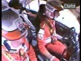 Rallye crash-wrc-mistubishi accident