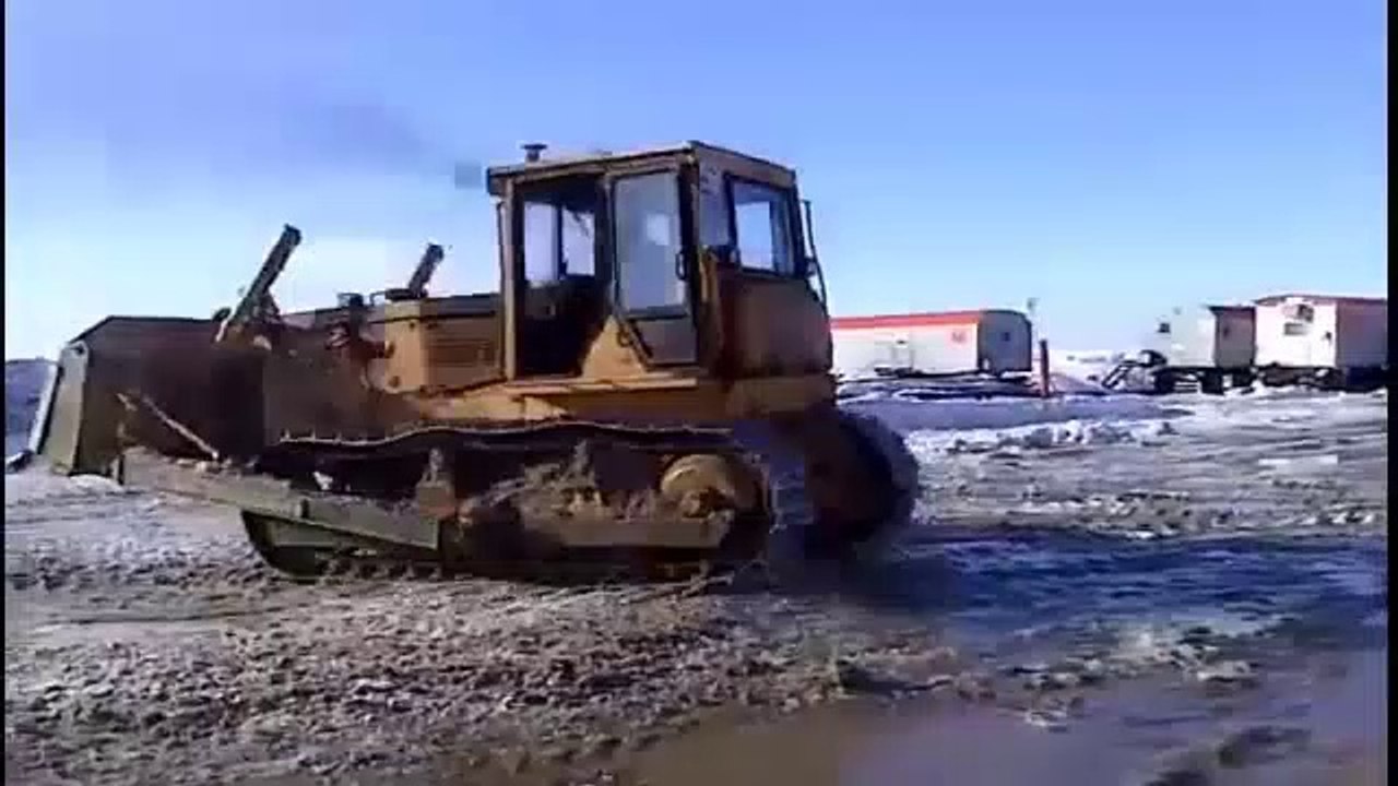Doing donuts in an excavator