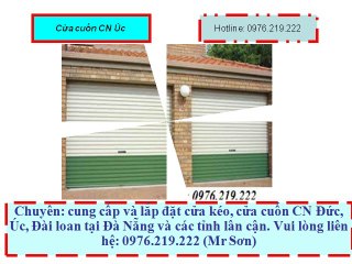 Cung cấp cửa cuốn tại Đà Nẵng (0976.219.222 Mr Sơn)