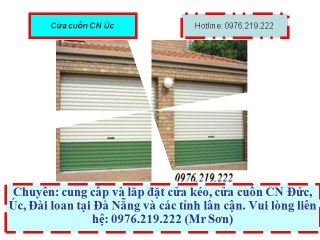 Lắp đặt cửa cuốn tại Đà Nẵng (0976.219.222 Mr Sơn)