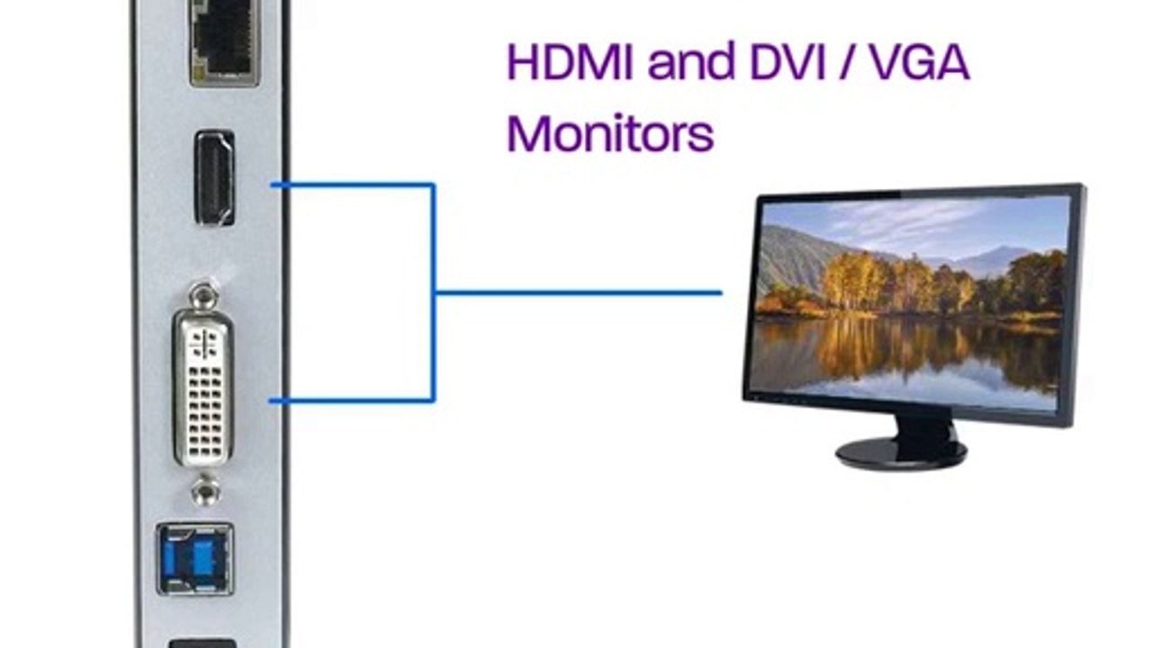 Diamond Multimedia Ultra Dock Dual Video USB 3.02.0 Docking Station