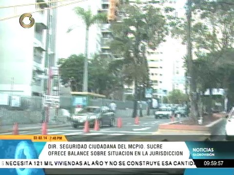 Policía y Protección Civil desplegados en municipio Sucre durante asueto de Carnaval