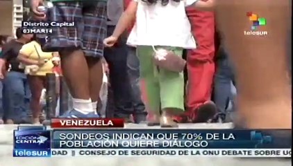 Video herunterladen: Marchan opositores a oficinas de OEA en Caracas