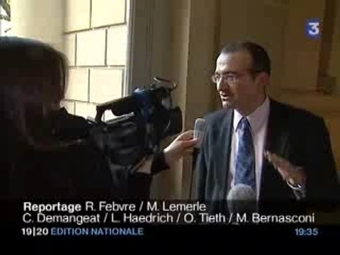 JT 19|20 FR3: Nicolas Sarkozy 07.12.05