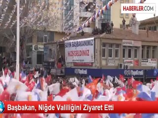 Başbakan, Niğde Valiliğini Ziyaret Etti
