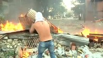 Protesters clash with police in Venezuelan capital