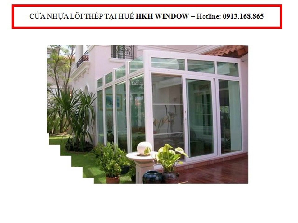 Lắp đặt cửa nhựa window tại Huế (0913.168.865 A.Trường)