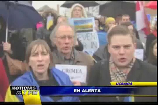 Noticias de las 7: Se agudiza la tensión militar y política entre Ucrania y Rusia (1/2)