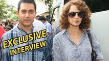 Kangana Reacts On Receiving 'The Most Sexiest' Actress Tag By Aamir Khan