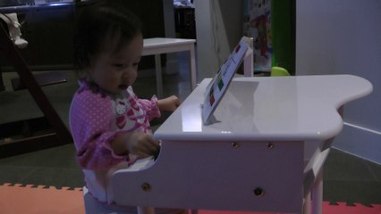 Baby Singing Row, Row, Row Your Boat