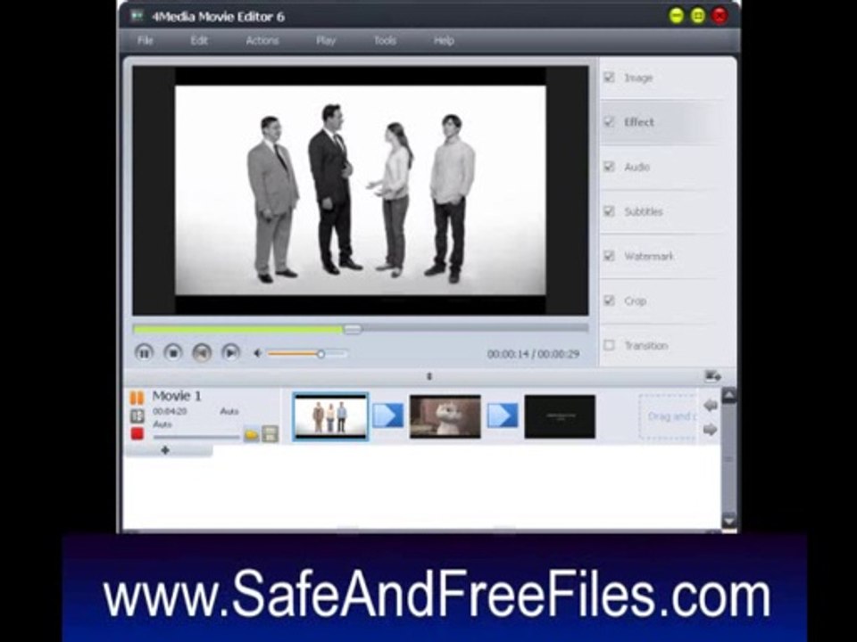 Get 4Media Movie Editor 6.5 Serial Number Free