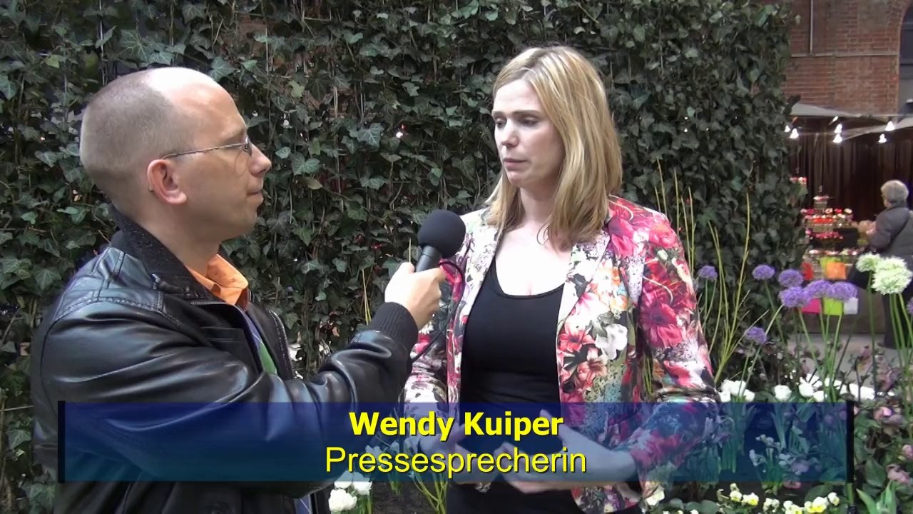 Messe Gartenträume in Berlin - Kurzinterview mit der Pressesprecherin