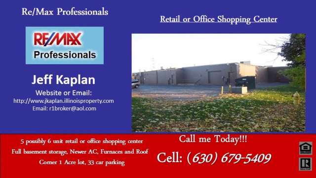 Strip mall for sale in Bolingbrook IL 60440