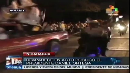 Presidente Daniel Ortega reaparece y da la bienvenida a nuevo cardenal