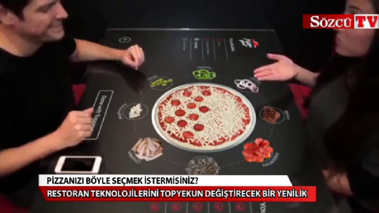 Pizzanızı böyle sipariş etmek ister misiniz?