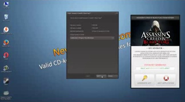 Assassin's Creed IV Black Flag Steam ¢ 2014 Générateur de clé Π Nouveau Lien de téléchargement[PS3, PC, XBOX] - YouTube_2