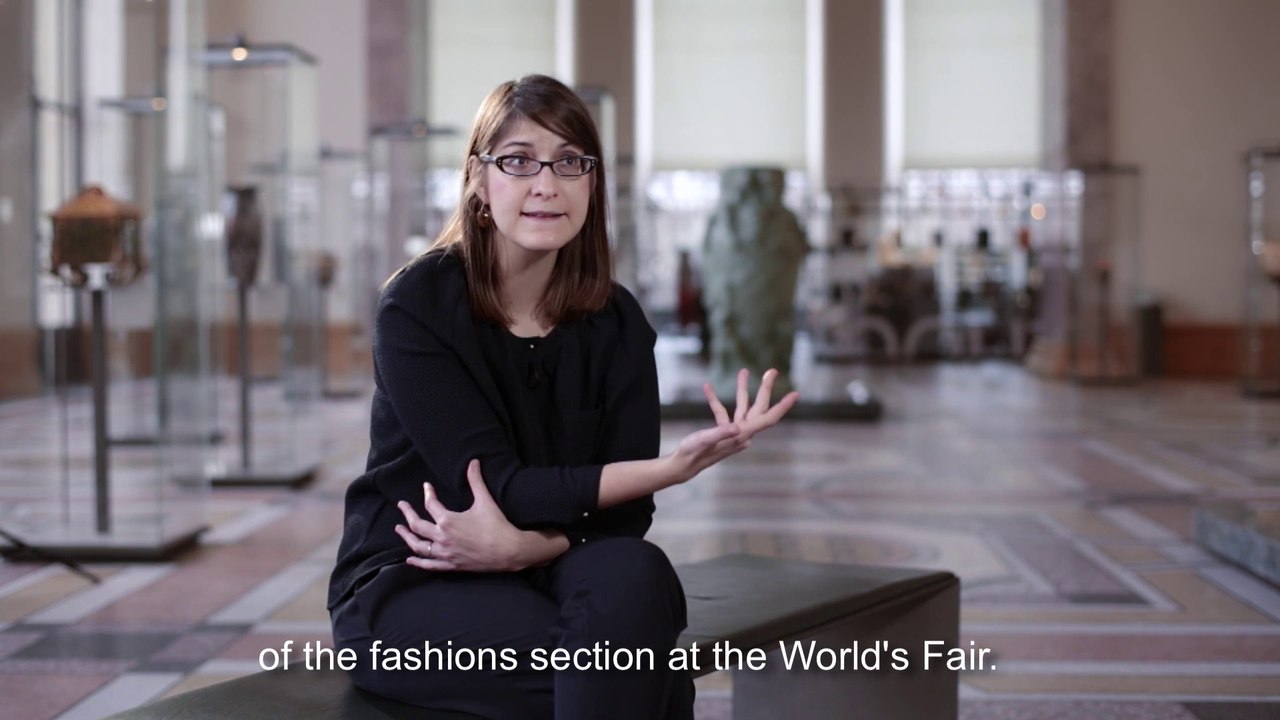 Interview d'Alexandra Bosc - Exposition Paris 1900 au Petit Palais  (sous-titrée anglais)