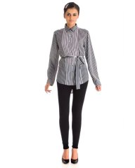 Stylista - Blurred Lines Shirt Black