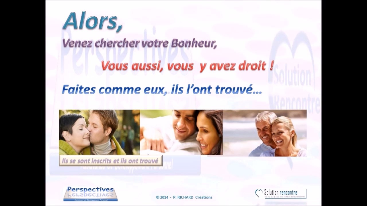 présentation du site solution rencontre