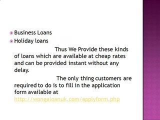 Loans through Wonga loan uk