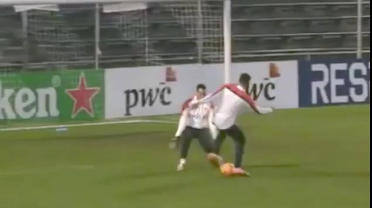 Admirez le geste de Robin Van Persie (hollande)