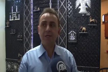 Siyasiler için Oltu taşından stres duvarı