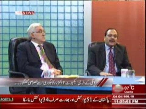 Aaj Ki Baat (Italy Ke Energy Expert Doctor Marco Legori Se Khasusi Guftgu) 3rd March 2014 Part-1