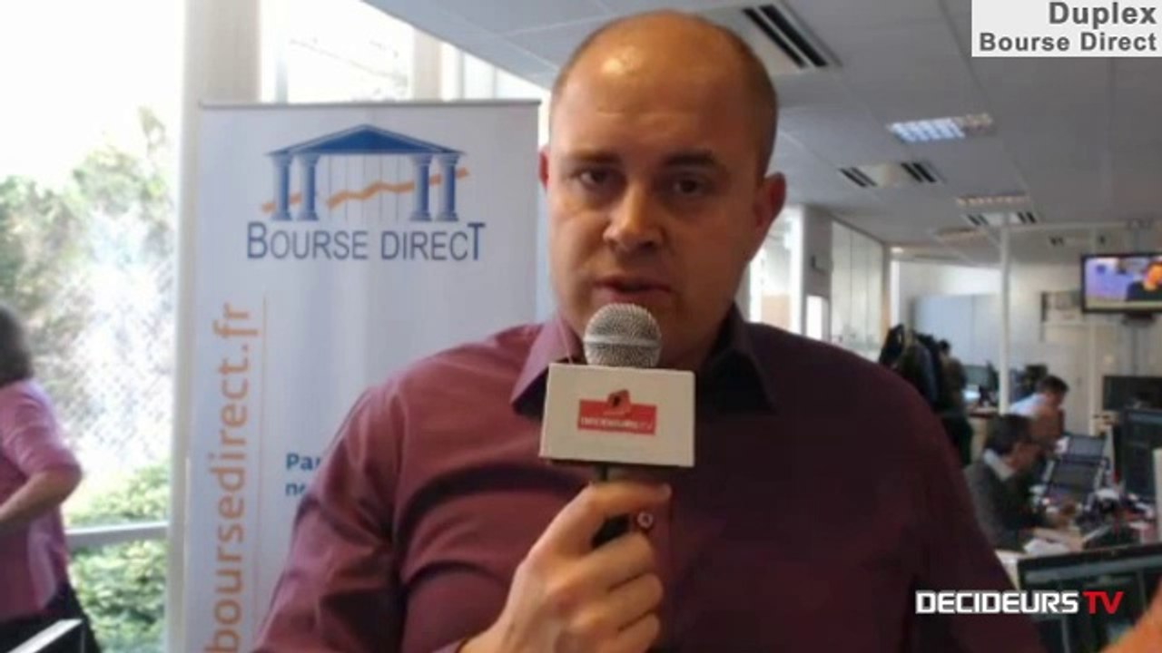 04/03/14 : Les Experts de Bourse Direct dans l'émission "Duplex Bourse" sur Décideurs TV