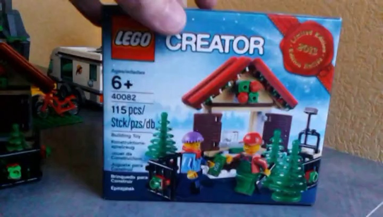 40082 Le stand de sapins de Noel LEGO Creator - Afolworld.com