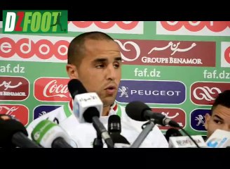 CM2014 ALG-SLO Bougherra "La Slovenie pour retrouver le jeu européen"