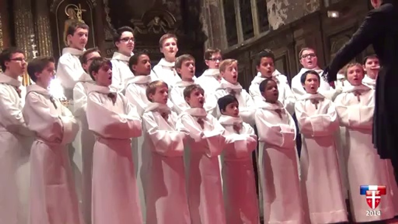 Petits Chanteurs à la Croix de Bois  - O vos omnes à Illiers Combray le 1er mars 2014-
