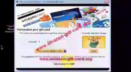 Free Amazon gift card generator  download and get free Amazon code generator