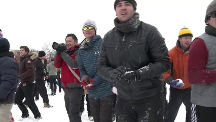 Guerra de nieve en Washington