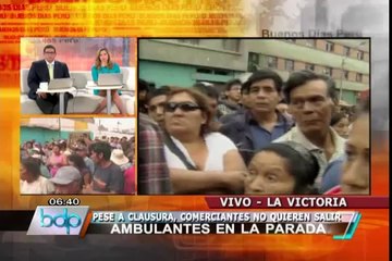 La Parada: Mil comerciantes permanecen dentro y aseguran diálogo con fiscales