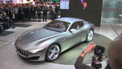 Vidéo Maserati Alfieri au salon de Genève 2014