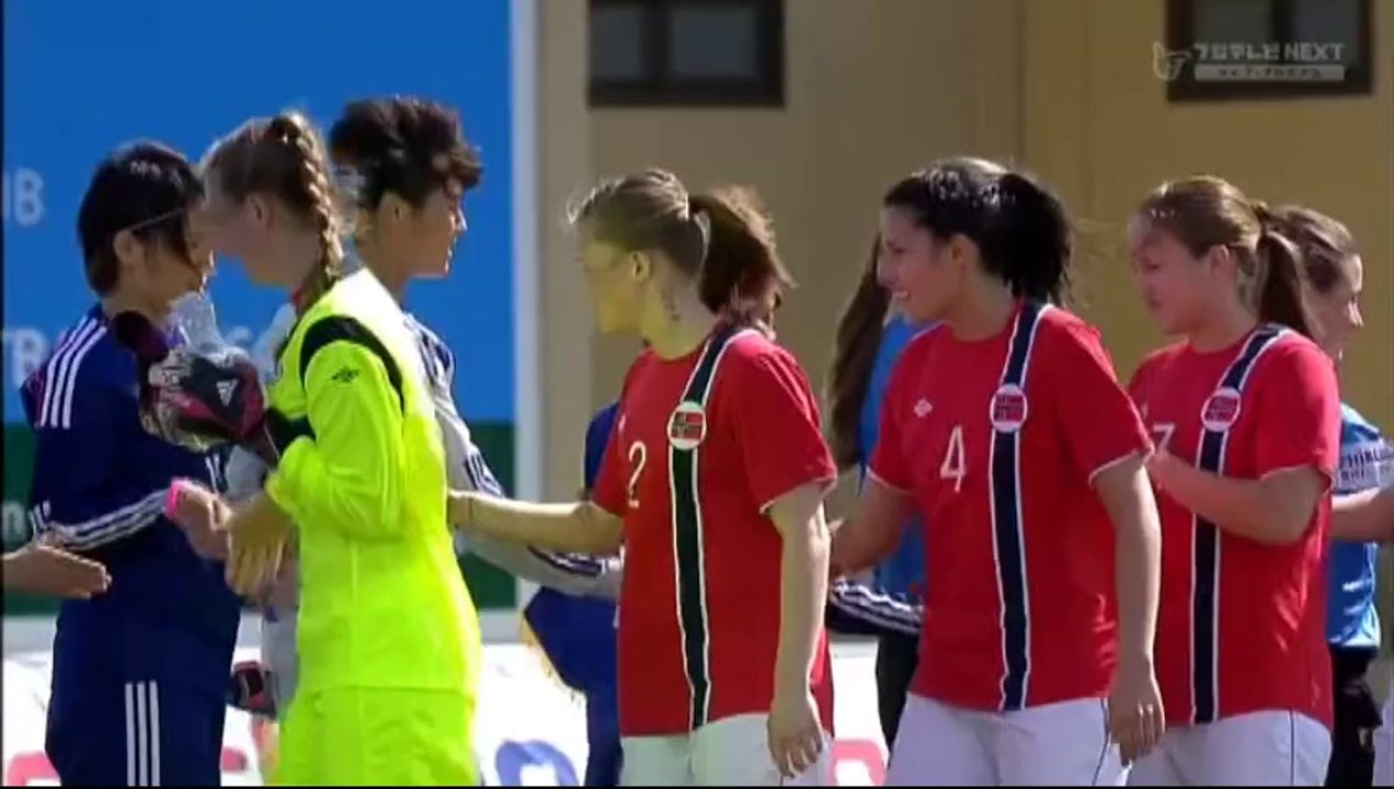 【女子サッカー】2014ラ・マンガ国際第2戦 U-23日本2-1ノルウェー ベレーザの嶋田千秋（22）が2得点！2点目は低空弾丸ミドル！ ハイライト