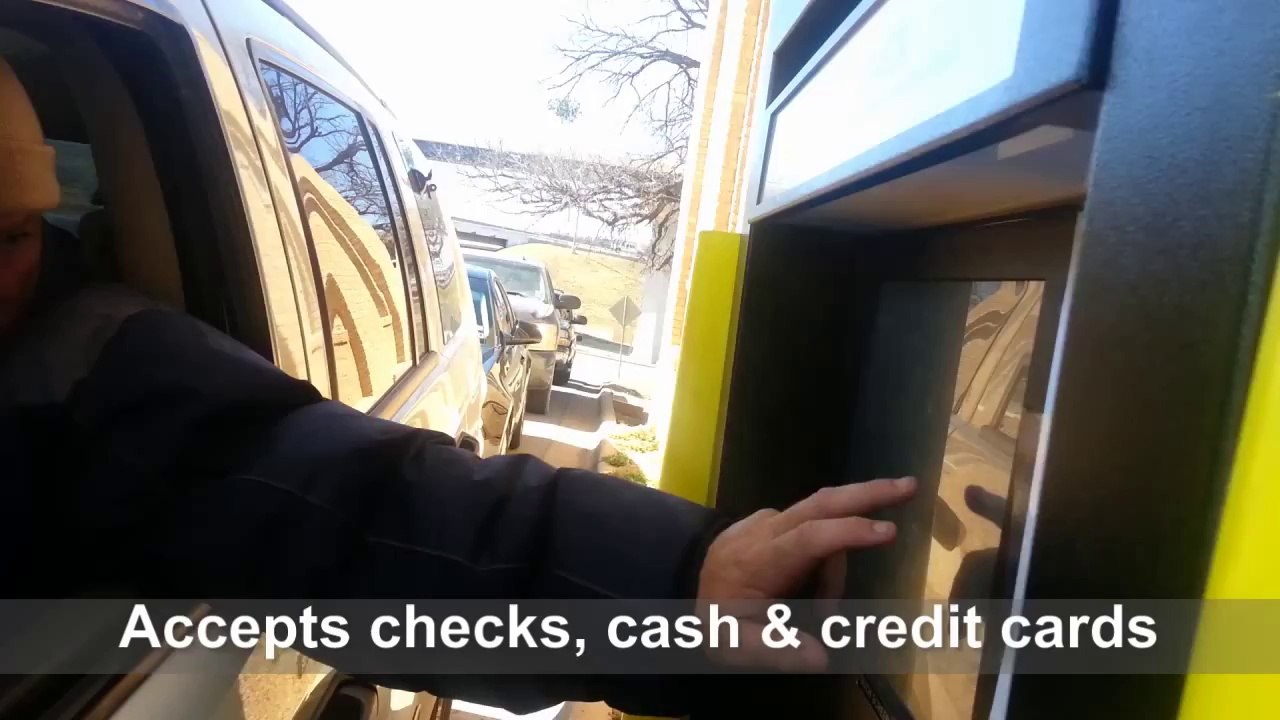 Payment Kiosk Wichita Falls - He thinks it's awesome