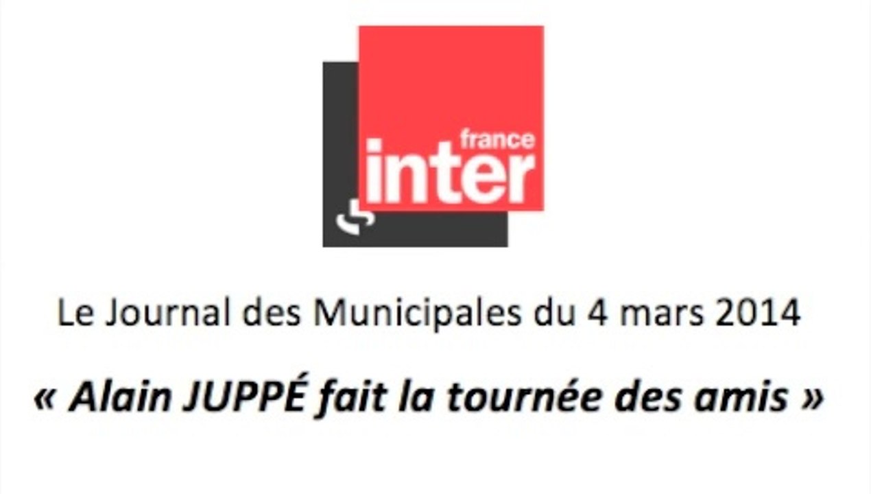 Alain Juppé vient soutenir Pierre-Mathieu Duhamel à Boulogne-Billancourt
