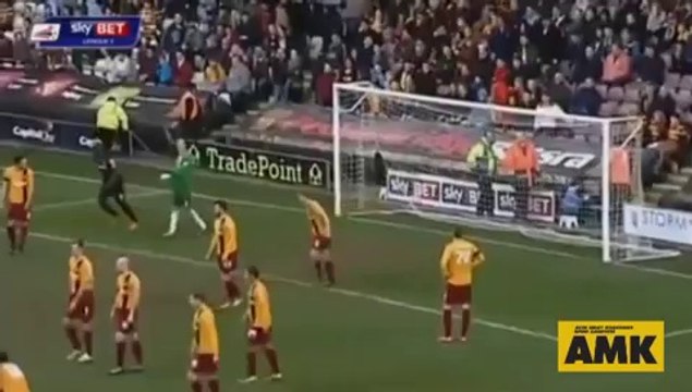 İnanılmaz frikik çalışması